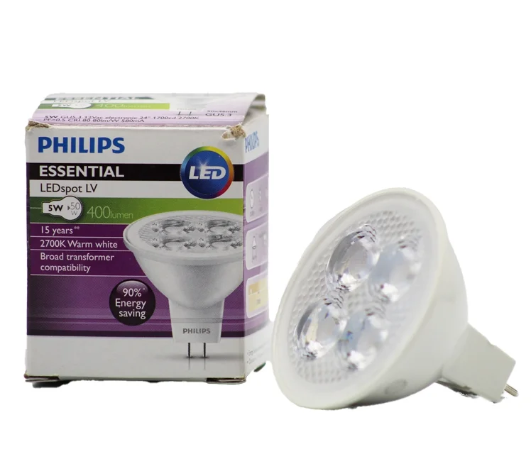 Essential LED Spot Light 5W 400 Lumen-Warm White - Nature White