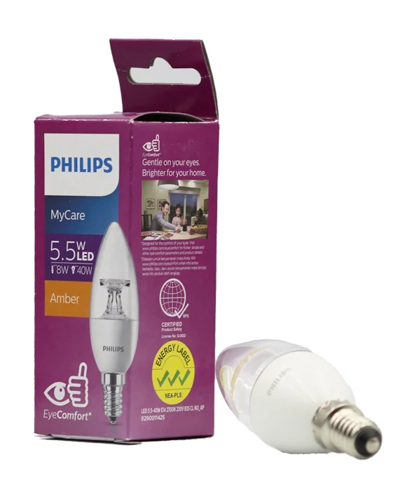 Philips Essential LED 5.5W 470 Lumen Bulb -Cool White - Warm White - Nature White