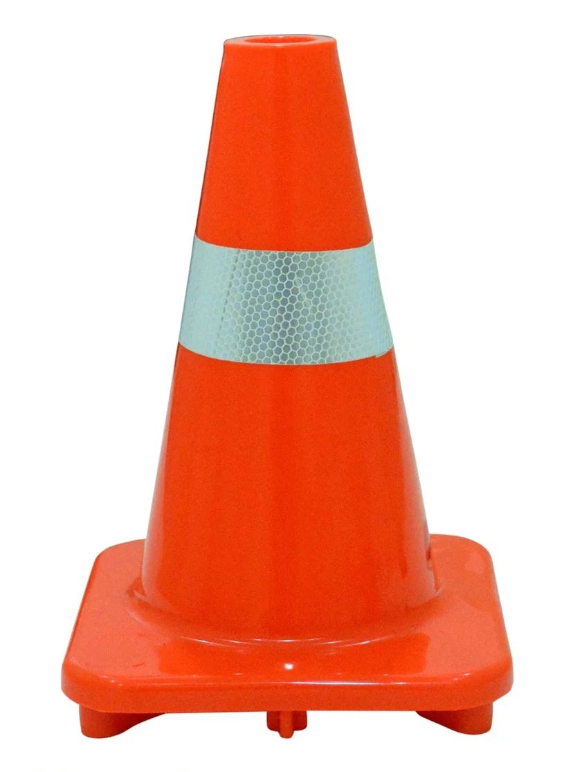 S1230 Red PVC Cone with 5cm Reflective Tape