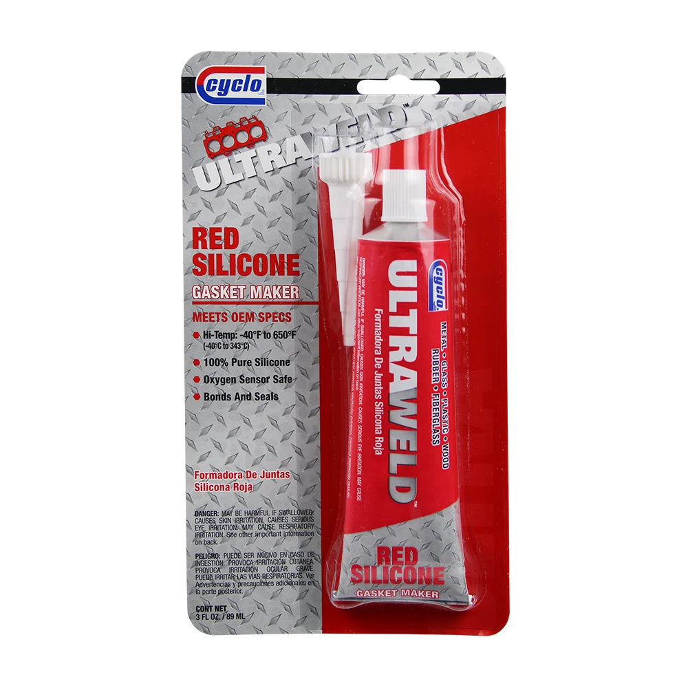 Red Hi-Temp RTV Silicone