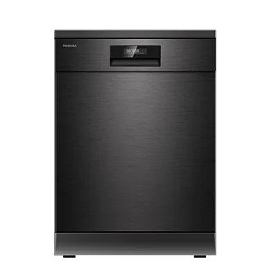 Toshiba Dishwasher Black Stainless Steel Half Load DW14F2(BS)