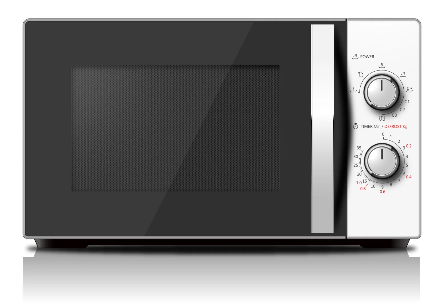 Toshiba 20L. M Series Solo Microwave Oven Manual 700w MW-MM20P(WH)