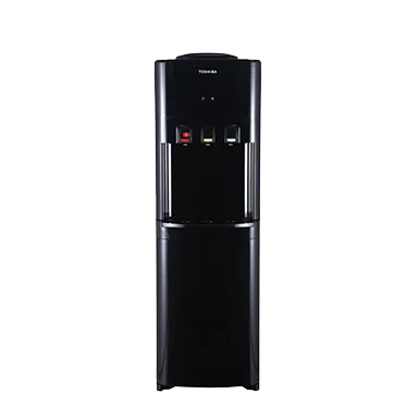 Toshiba Top Load Water Dispenser- BLACK -Three Tap RWF-W1766TU(K)