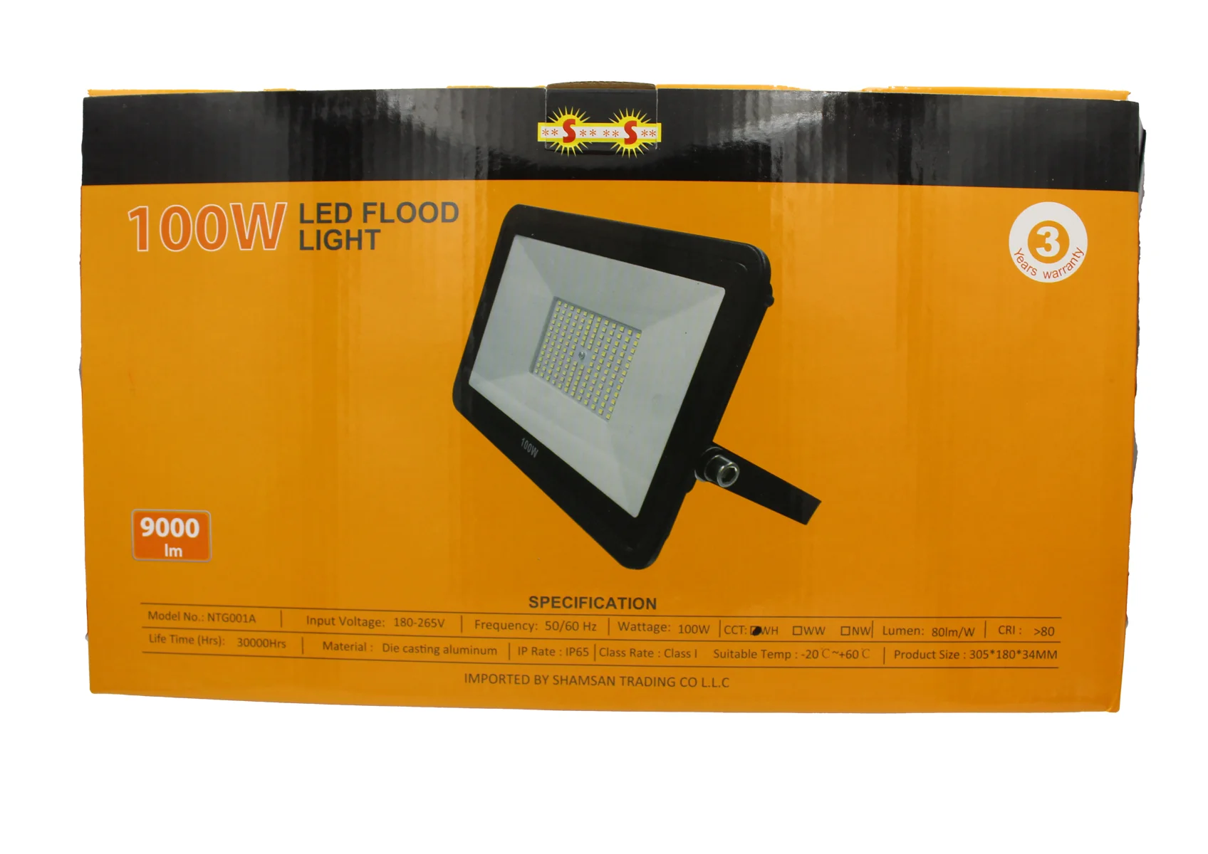 Shamsan NTG001A LED Flood Light