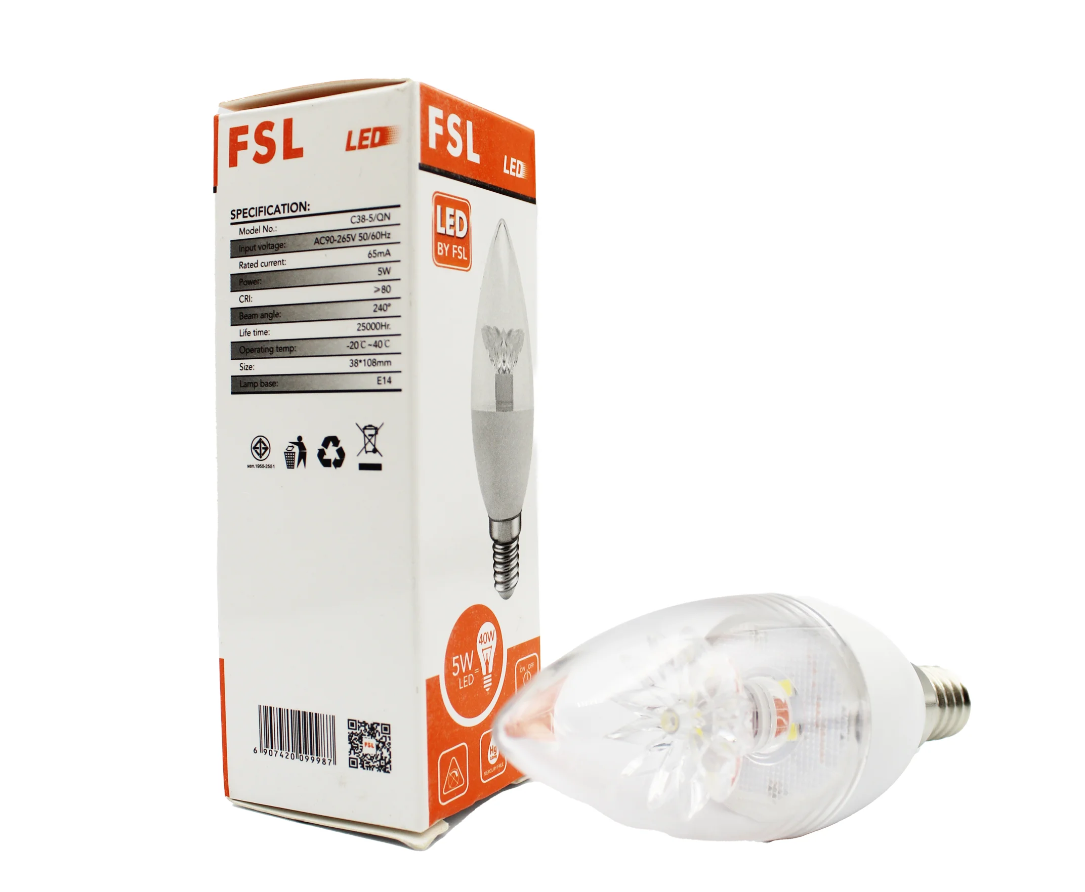 FSL LED C38 Bulb 5W