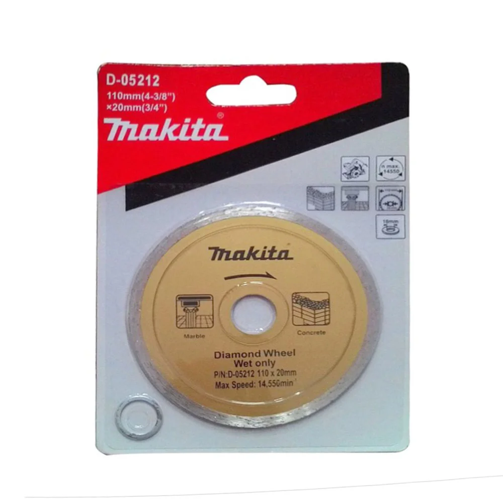 Makita D05212 Diamond Wheel Continous 110mm