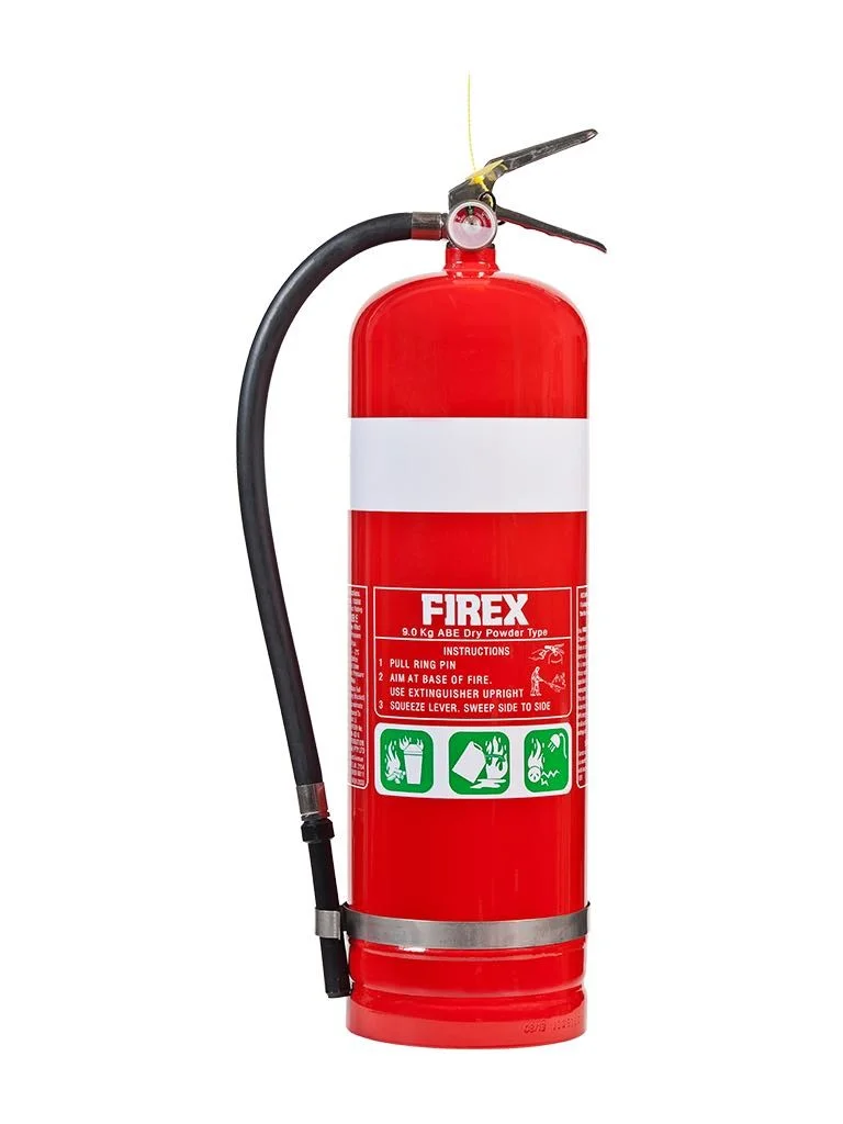 FIRE EXTINGUISHER 9 KG DRY POWDER