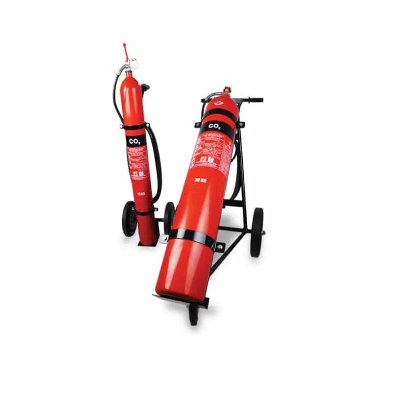 FIRE EXTINGUISHER 10 KG CO2 TROLLY TYPE