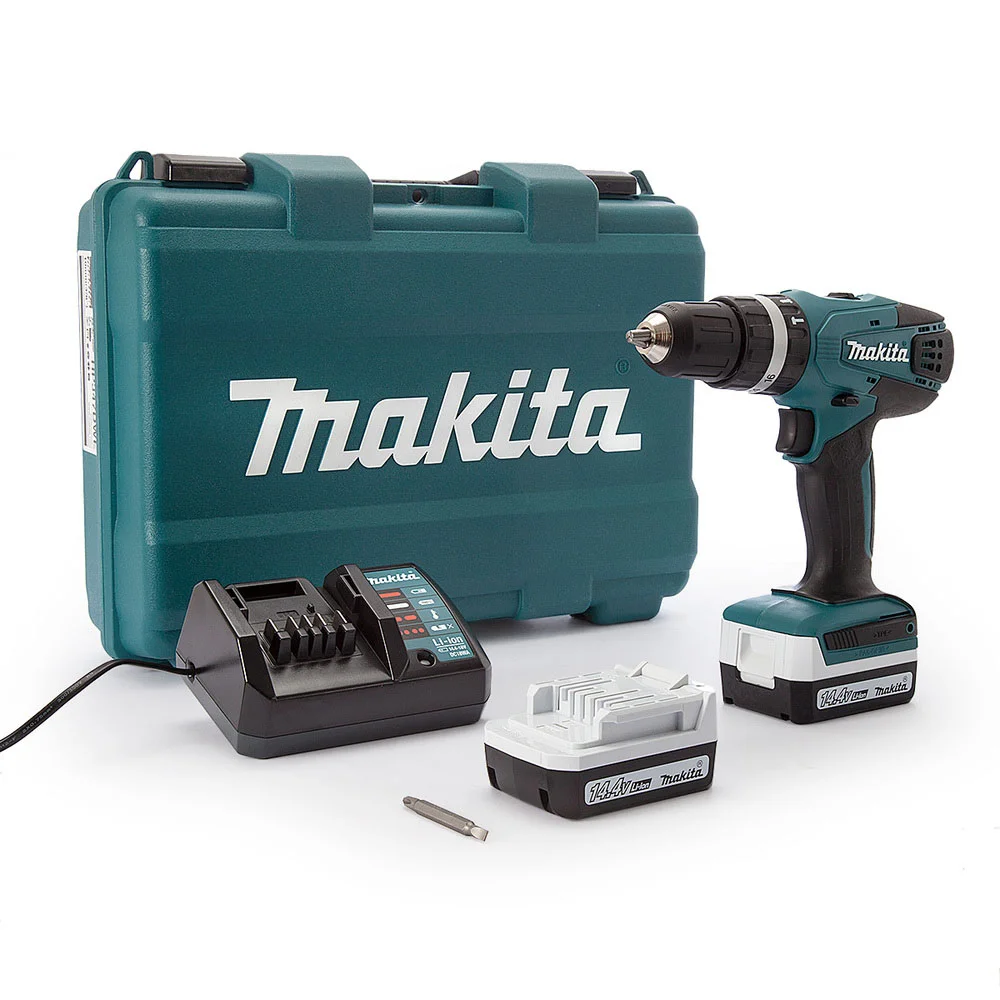 Makita HP347DWE 14.4V G Series Li-Ion Hammer Drill