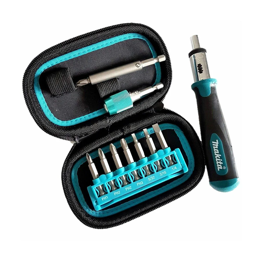 Makita P90180 Ratchet Screw Driver Set 11pcs