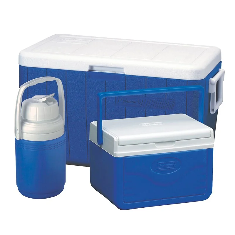 The hot sale blue cooler