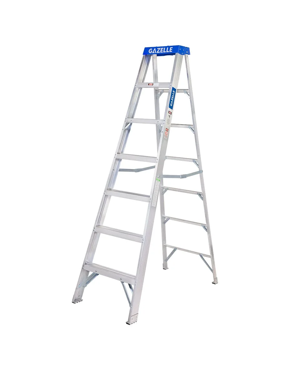 7 Ft. Aluminium Step Ladder for working height up to 11 Ft.