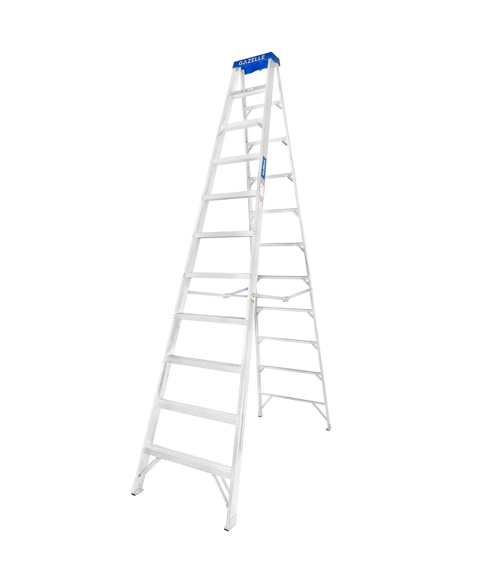 12 Ft. Aluminium Step Ladder for working height up to 15 Ft