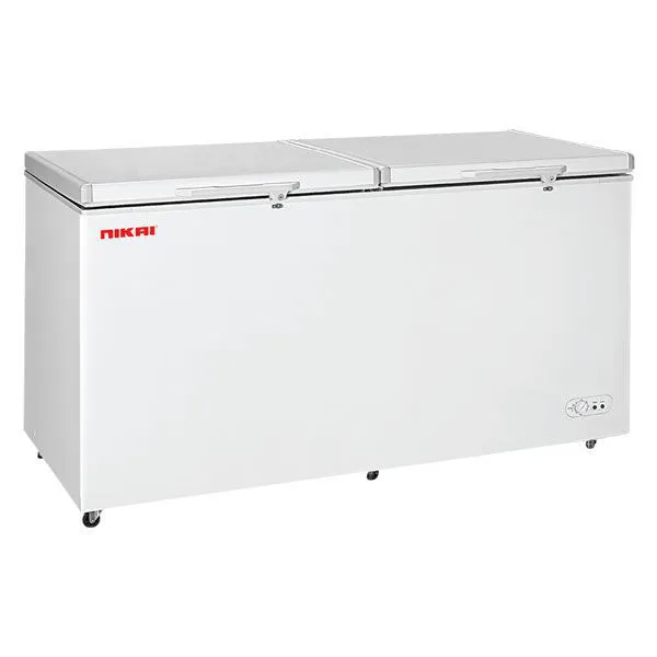 NIKAI CHEST FREEZER-DOUBLE DOOR, LED BAR, INTERNAL CONDENSER NCF700DDI