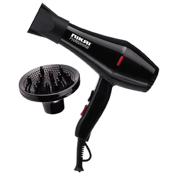 NIKAI HAIR DRYER WITH DIFFUSER AND CONCENTRATOR NHD88DT