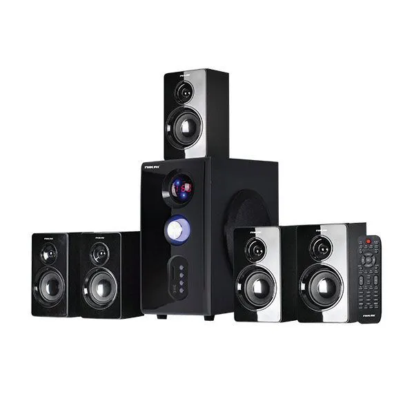 NIKAI HOME THEATER - 5.1 CH WITH USB/SD/FM/RT/LED DISPLAY/BT NHT5000BTN