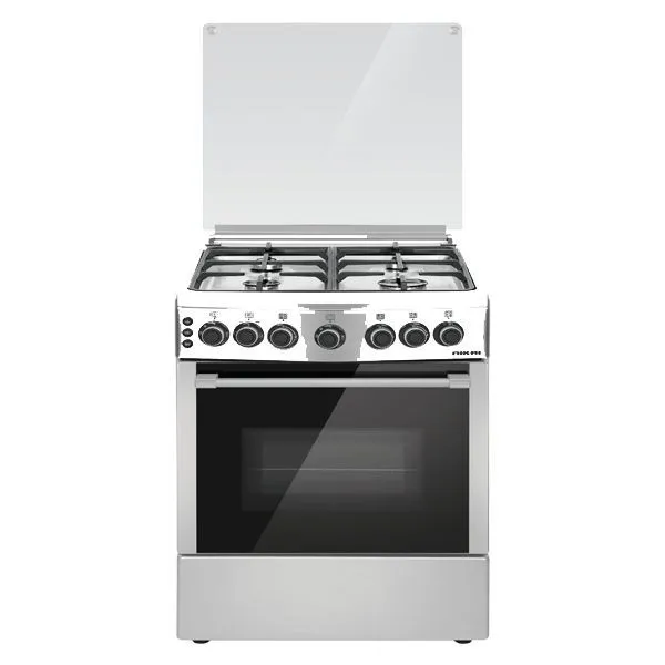 NIKAI 60X60 GAS COOKING RANGE - STAINLESS STELL -FULL SAFETY U6066FSSPTN10