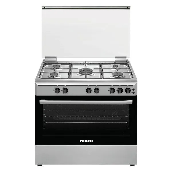 NIKAI GAS COOKING RANGE 90X60 FULL SAFTEY U9063FS