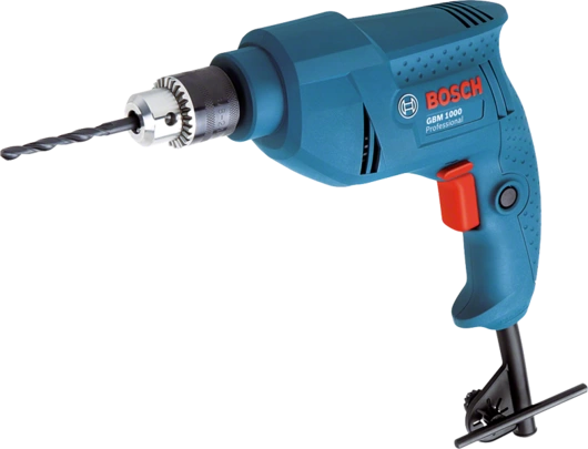 Bosch Rotary Drill 350 W,1.2 kg 10 mm GBM 1000- keyed