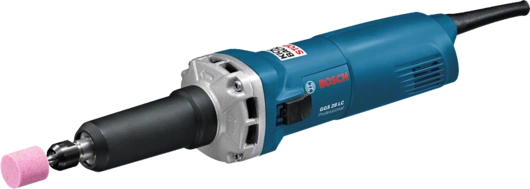 Bosch 650W,43MM Spindle Dia, Collect upto 8mm, Max Grinding 50mm, Switch 2way GGS 28 LC