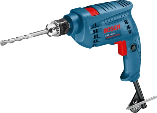 Bosch Impact Drill, 500 W, Keyed Chuck 10 mm GSB 10 RE-keyed