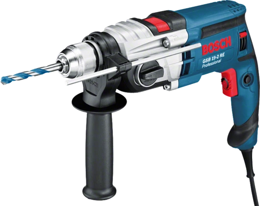 Bosch Impact Drill, 800 W, Keyless chuck 13 mm GSB19-2RE- keyless chuck