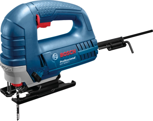 Bosch 650 W. Jigsaw, with Bow Handle, Pendulum & speed control GST 8000E