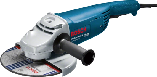 Bosch 2400w 7"/180mm Large Angle Grinder -Deadman Switch GWS 24-180 H