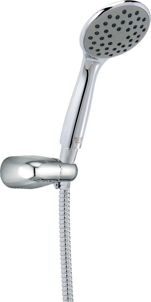 1S hand shower with stainless steel hose and adjustable holder