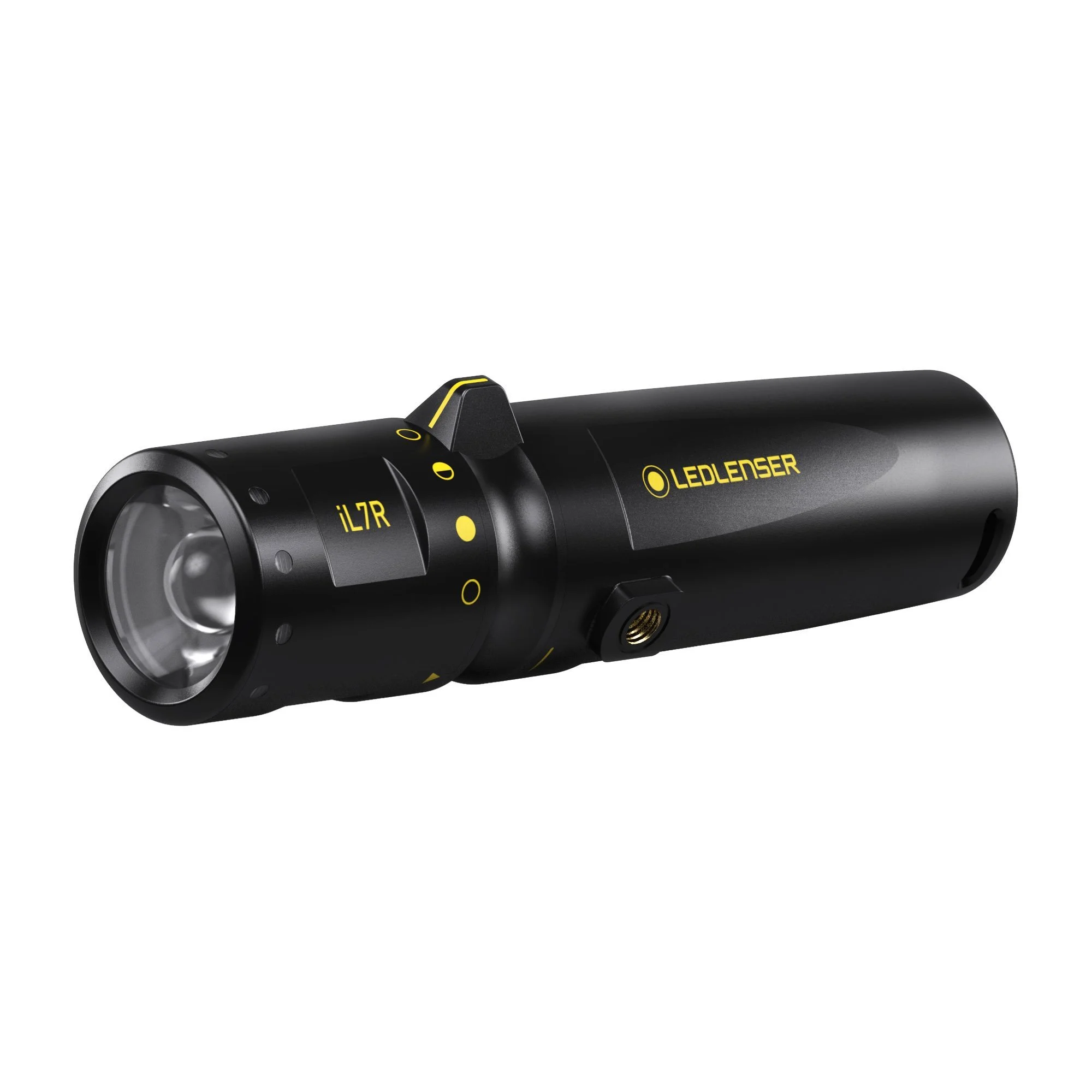 LED Lenser - i6R Industrial Rechargeable Flashlight, Black