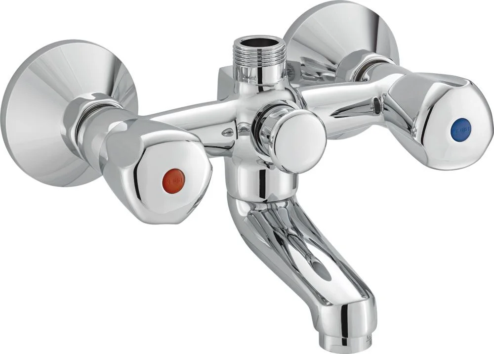 PREMIER dual controlled bath and shower mixer