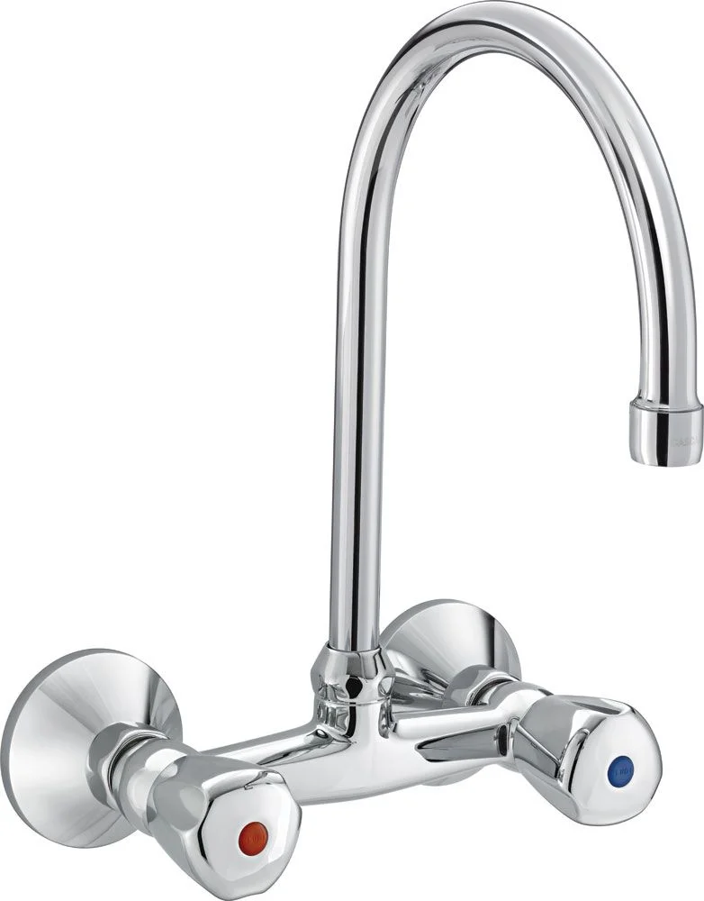 PREMIER dual controlled sink mixer swivel spout