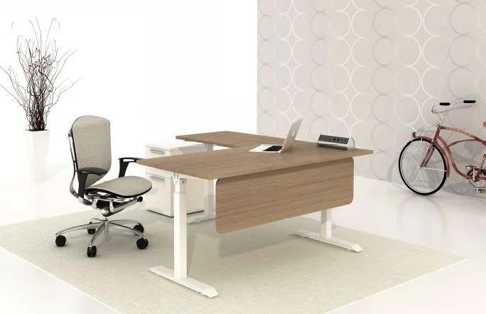 Emoto L-Shape Sit/Stand Table