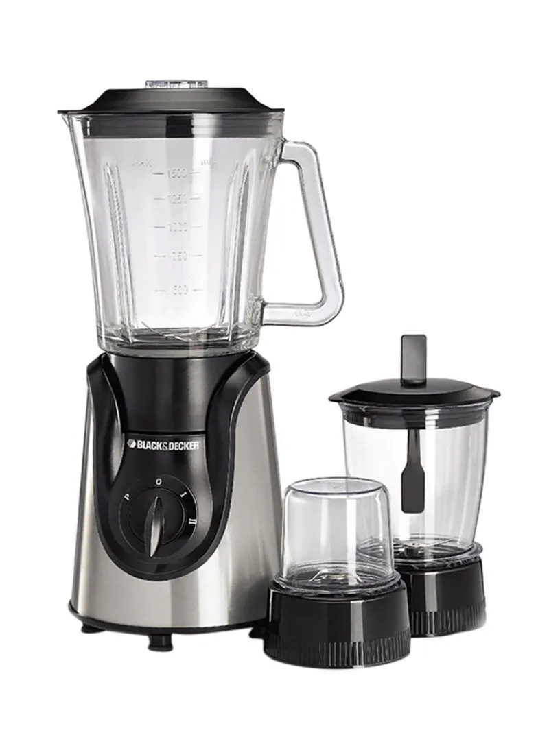 600W Glass Blender with grinder & Mincer-Chopper BX600G-B5