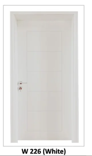 CUIRASS WOODEN DOOR-W 226(White)