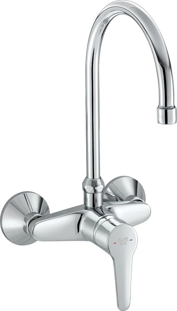 POLARIS wall-mounted single lever sink mixer