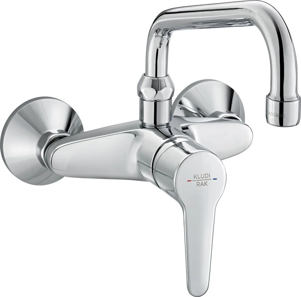 POLARIS wall-mounted single lever sink mixer