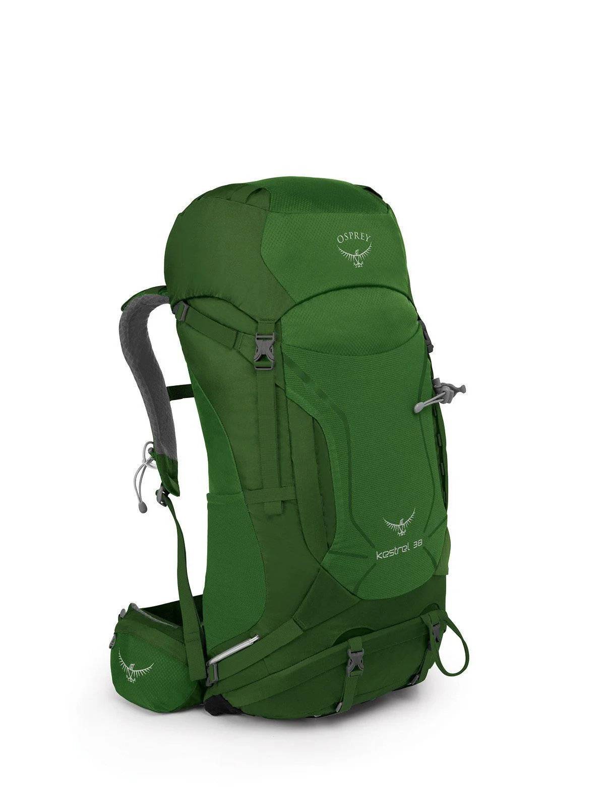 Osprey Kestrel 38 Jungle Green M/L Hiking Backpack Bag 10000158