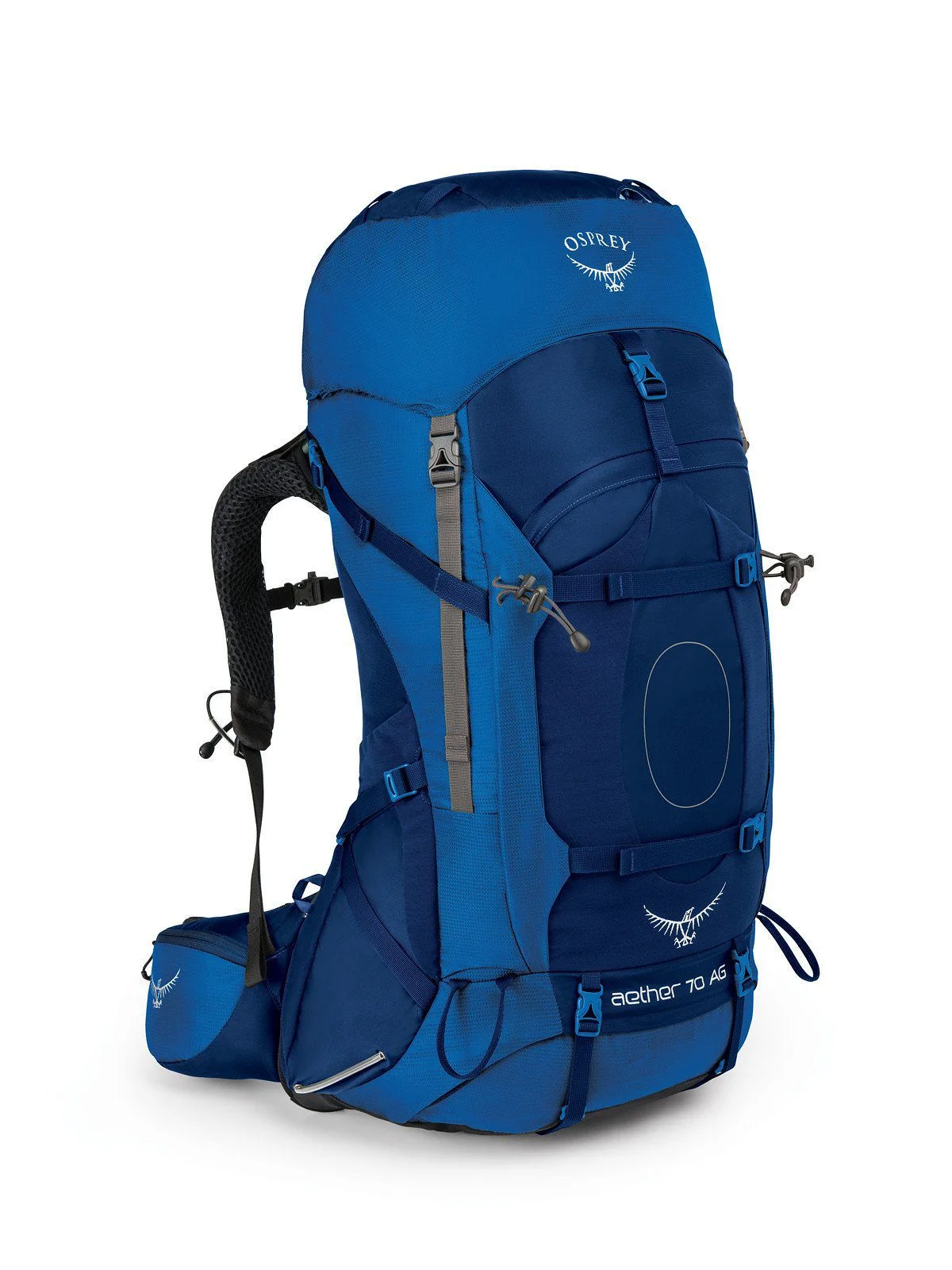 Osprey Aether AG 70 w Dpk Neptune Blue MD Hiking Backpack Bag 10000663