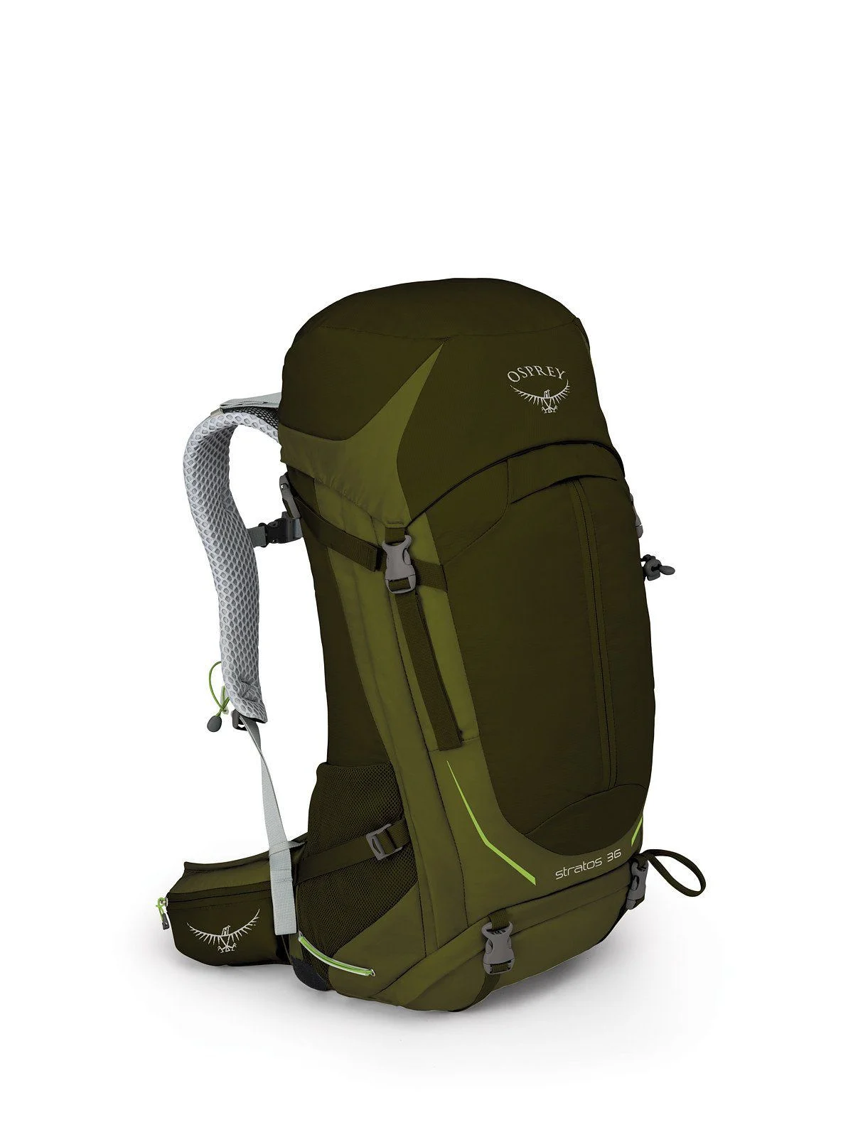 Osprey Stratos 36 Gator Green M/L Hiking Backpack Bag 10000794