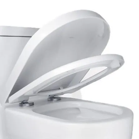 GOLDEN DRAGON TOILET SEAT COVER PRESSURE BUFFER; NO YELLOWING;NOT SCRATCH; PREVENT NOISE; PREVENT COLLISSION - 611UF- WHITE COLOR