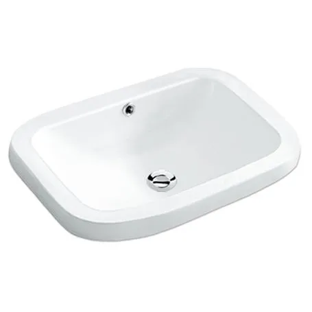 GOLDEN DRAGON BATHROOM ABOVE COUNTER MOUNTING WASH BASIN - GD1011 CERAMIC GOLDEN DRAGON ABOVE COUNTER WASH BASIN, WHITE COLOR. SIZE: Size:560x410x190mm