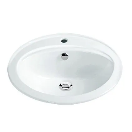 GOLDEN DRAGON BATHROOM ABOVE COUNTER MOUNTING WASH BASIN - GD1203 CERAMIC GOLDEN DRAGON ABOVE COUNTER WASH BASIN, WHITE COLOR. SIZE: Size:550x460x200mm