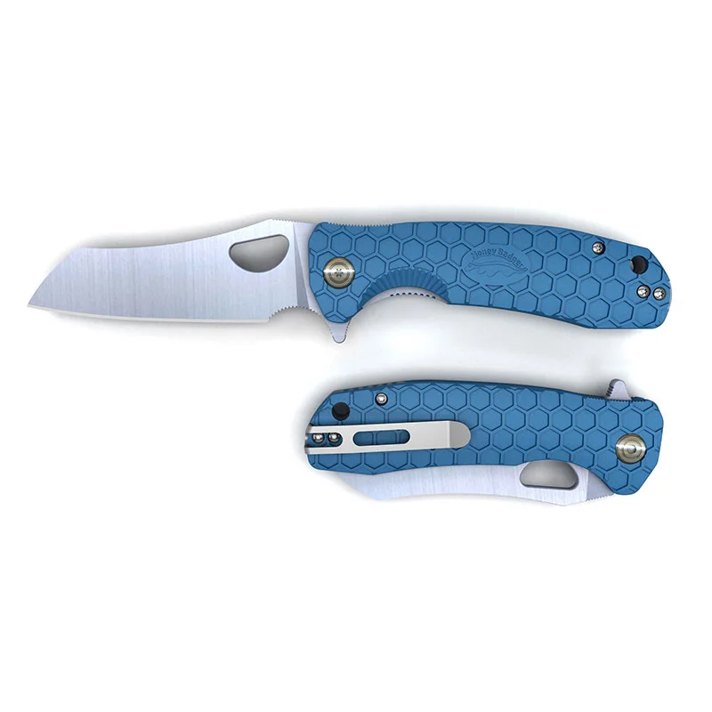 HONEY BADGER WHARNCLEVER D2 L/R HBS3 LARGE - BLUE (WL-D2-BLU)