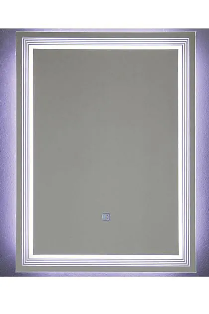 GOLDEN DRAGON BATHROOM LED MIRROR - M3251-LED - GOLDEN DRAGON LED MIRROR, SIZE: 80 x 60 CM