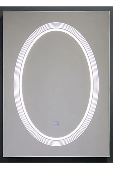 GOLDEN DRAGON BATHROOM LED MIRROR - M3255-LED - GOLDEN DRAGON LED MIRROR, SIZE: 80 x 60 CM