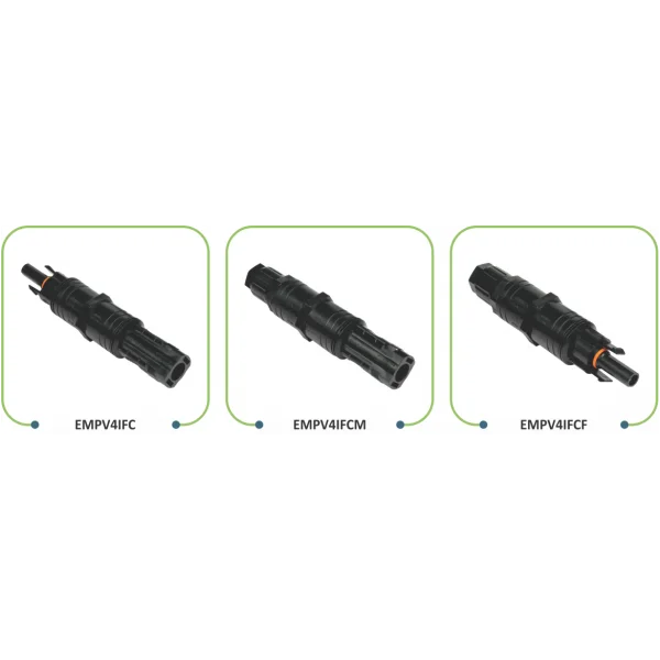 PowernSun PnS EMPV4 Solar Straight Inline Fuse Connectors