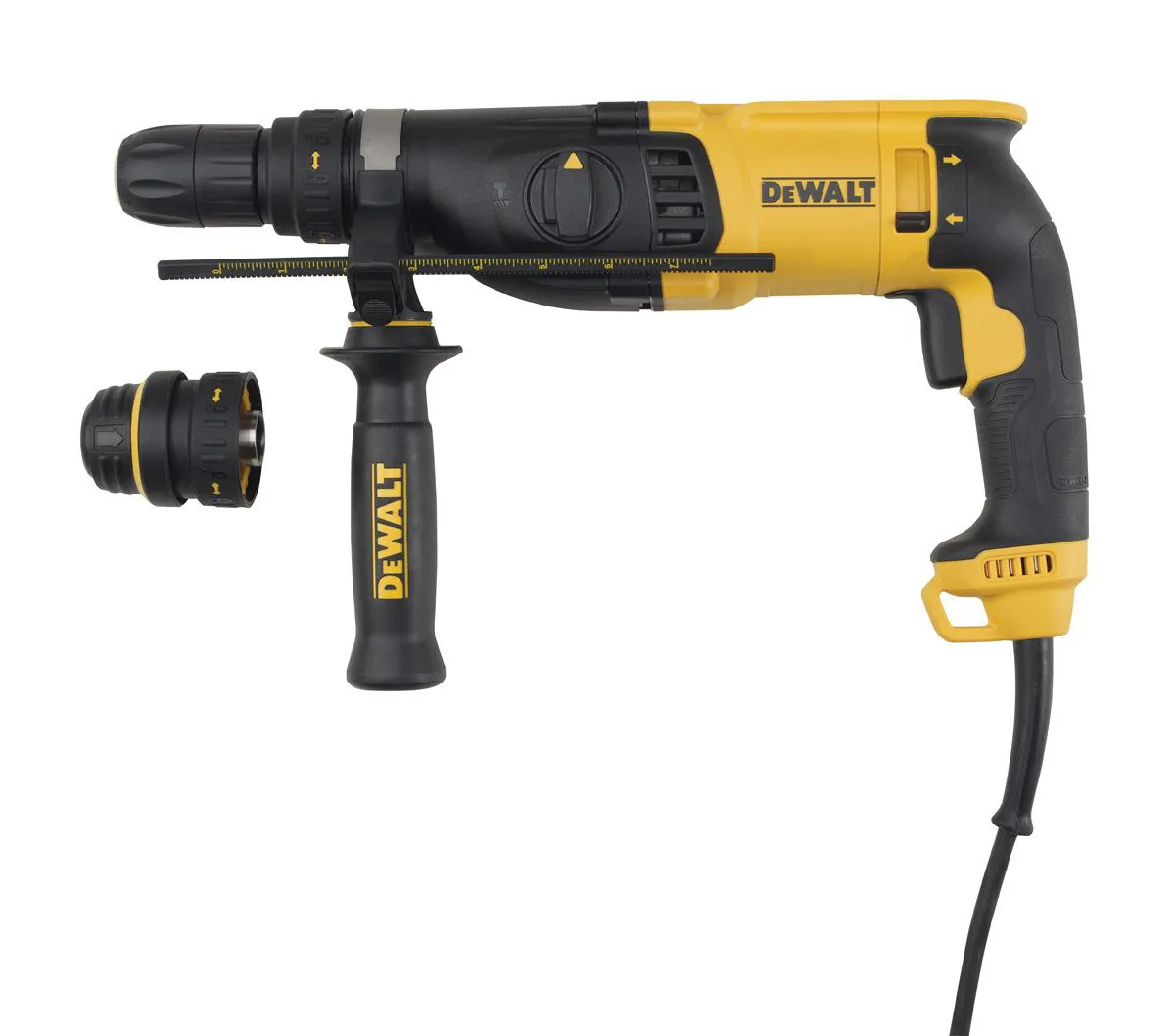 Dewalt D25134K-B4 H.D SDS Plus Comb. Hammer with QCC - 26mm 110v