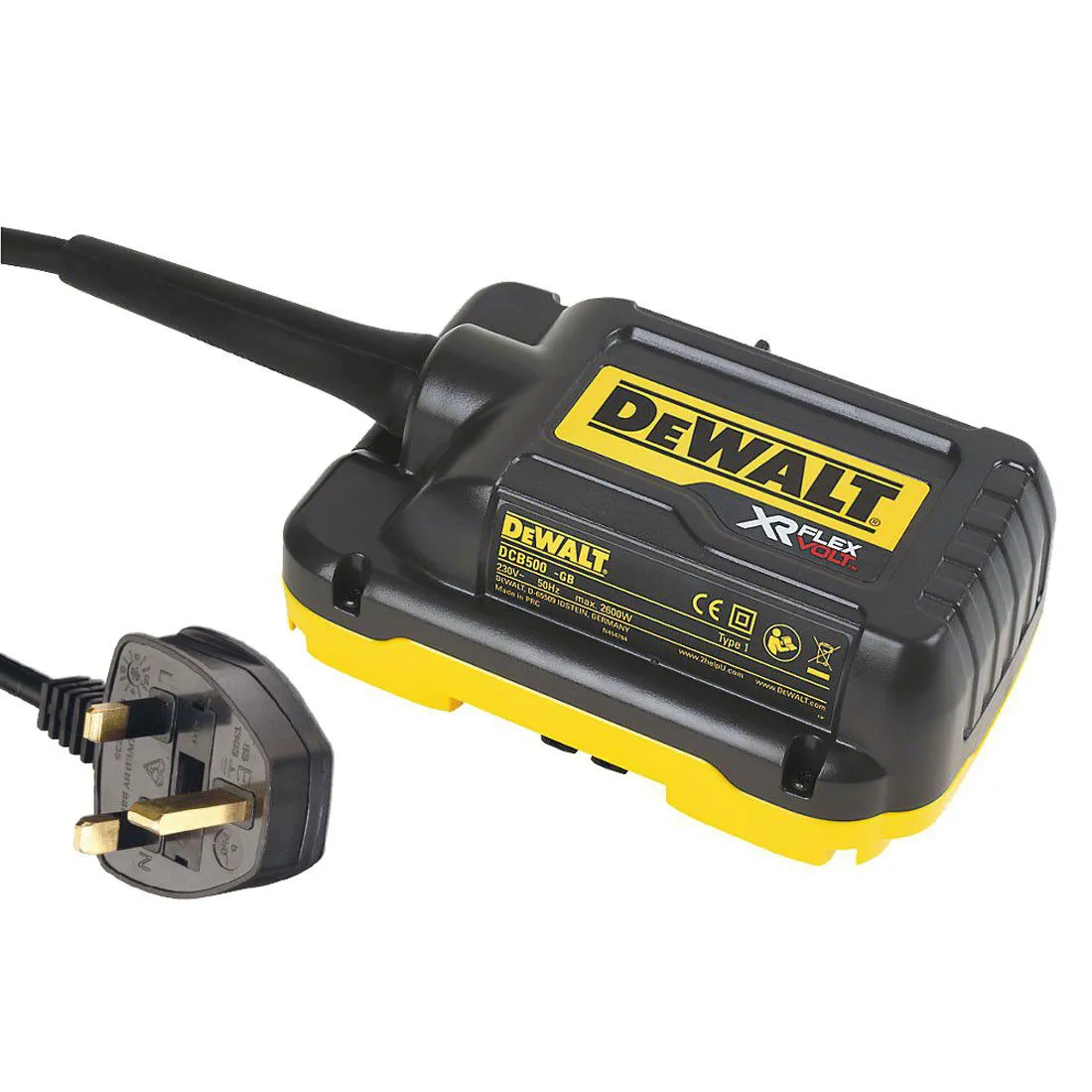 Dewalt DCB500-GB Adaptor for supply with AC/DC Mitre Saw