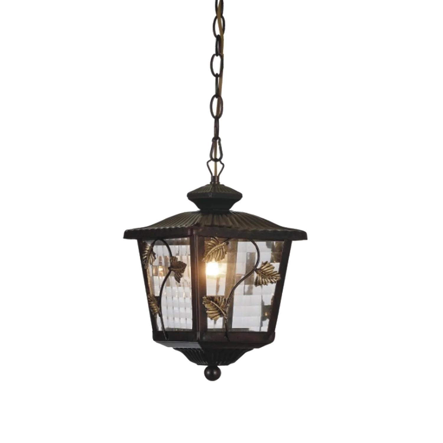 Elsewedy 8307-1H Hanging Lamp, Entrance 1 Lamp Outdoor Chandelier, Height Adjustable, Farmhouse Chandelier Outdoor